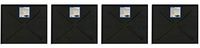 Eastman EZF70486 70486 Dishwasher Pan, 24.5" x 20.5", Black (Pack of 4)