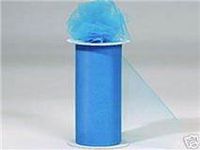 Tulle Roll 6" By 75 Ft-turquoise
