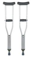 McKesson Aluminum Child Underarm Crutches 4' 6" to 5' 2" User Ht.