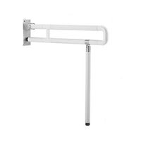 YSXZM Grab Bar 304 Stainless Steel Grab Rails Bathroom Wc Toilet Wall-Mounted Anti-Slip Handrails Disabled Elderly Safely Get Up Support Rod (Color : White, Size : 7571.5CM)