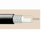 8259 RG58A/U Computer & Instrumentation Coax Cable 20 AWG Stranded Tinned Copper Overall TC Braid 95% for 50 Ohm Transmission & Computer - Black Belden (1500FT)