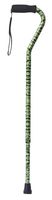 Medline Offset Handle Aluminum Fashion Cane, Camouflage