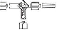 PT# MX5311L PT# # MX5311L- Stopcock Swivel Male LL 3 Way Disposable Sterile Small Body 50/Ca by, Smiths Medical ASD, Inc