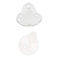 2pcs 8+9 Holes Ventilated Eye Shield Cover Transparent - Needed After Cataract Surgery - Eye Care - Eye Protection