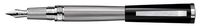 Laban Delta Lined Sterling Silver Medium Point Fountain Pen - LST-F953-1