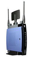 Linksys WRT300N Wireless-N 4-Port Broadband Router With MIMO technology