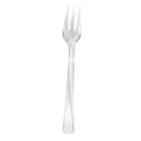 Club Pack of 288 Clear Trend Ware Mini Premium Heavy-Duty Plastic Party Forks 4"