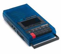 Califone 1500AV-BL Blueberry Cassette Recorder