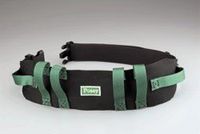 Posey Green Six Handle Nylon Gait Belt 6537Q by "The Wright Stuff, Inc."