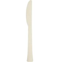 Lillian 48-Pack Plastic Knives Cutlery Bag, Sahara