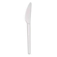 Highmark Compostable Knives, 6 1/2", White, Case Of 1,000
