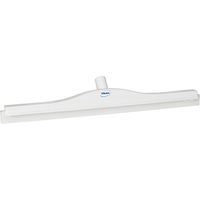 Vikan 77135 Rubber Polypropylene Frame Double Blade Squeegee, 20", White