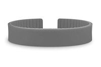 Gray Silicone Band - Replacement Wristband for Medical Bracelet
