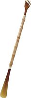Grand Star - Back Scratcher and Shoe Horn - Light Brown/Dark Brown