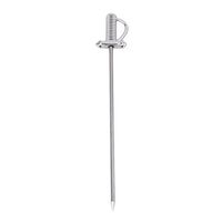 Meolin 1pc Funny Stainless Steel Stirring Sticks Bar Fruit Sticks Cocktail Picks Cafe Accessory,Hilt fruit sign,4.13inch