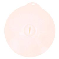 HENGSONG Silicone Suction Lids Food Covers Bowl Covers for Microwaves Pots Pans Reusable Dustproof Heat-Resistant Kitchen Gadgets,Transparent