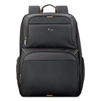 Solo UBN7014 Urban Backpack, 17.3-Inch, 12 1/2-Inch x 8 1/2-Inch x 18 1/2-Inch, Black
