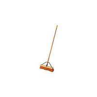 A.M. Leonard Heavy Duty Broom with 60 Inch Steel Handle, 18 Inches Wide
