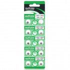 AG0/LR521 1.55V Alkaline Cell Button Batteries (10-Piece Pack)