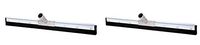 Haviland 0736 Double Nitrite Foam Rubber Standard Duty Floor Squeegee, 36" Length, Black (2-Pack)