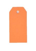 K-Kraft Gift Tags in Solid Colors (Without String) (Orange, 2)