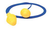 3M Multiple Use UltraFit Triple-Flange Elastomeric Polymer Corded Earplugs With Vinyl Cord (200 Packs)