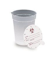 1035427 PT# 2267 Lid Specimen Cup FOR 4629/4630 Disposable 500/Ca Made by Medical Action Industries