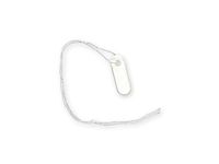 White Jewelry Tags-Strung Cotton 1/4"x11/16" (2 Packs; 1000 Tags Per Pack) - WRAPS-13096