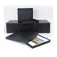 Archival Methods Black Proof Box, Size 5-1/4x7-3/8x1-3/8", Color: Black