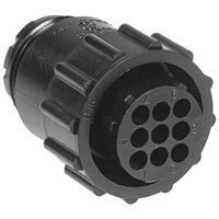TE CONNECTIVITY / AMP 788157-2 CIRCULAR CONNECTOR PLUG SIZE 13, 9 POSITION FREE HANGING (1 piece)