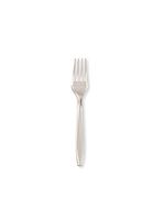 Club Pack of 288 Modern Clear Premium Heavy-Duty Plastic Party Forks