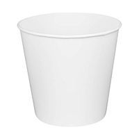 Karat C-FB170W_Bundle 170 oz Food Buckets with Paper Lids (223mm) - (Case of 128)