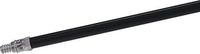 Carlisle 362027503 Flo-Pac Heavy-Duty Plastic Coated Steel Handle with Metal Tip, 15/16" Diameter x 60" Length, Black (Case of 12)