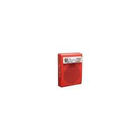 COOPER WHEELOCK E50-R 2W SPKR, Semi-Flush, Wall Mnt, 24VDC