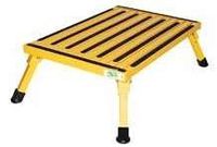 Safety Step XL-08C-Y Yellow X-Large Folding Recreational Step Stool by Safety Step