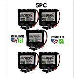 5pc Stanley Security Systems VPDBB, DL-40 Door Lock Battery