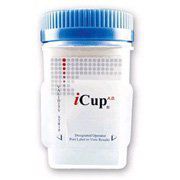 iCup 10 A.D. Panel Urine Drug Test (COC/THC/OPI/AMP/mAMP/PCP/BZO/BAR/ MTD/TCA)