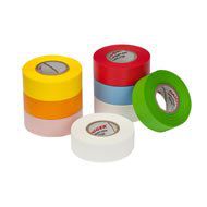 Daigger DAI-T34-27-C Assorted Label Tape Pack, 1" Width, 500" Roll Length (Pack of 12)