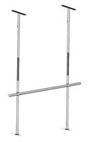 Bed Guard Rail – Bedside Commode Support for Adults & Elderly – Assistance Pole Tension Stander for Beds – 8Ft Ceiling – Extra-Sturdy & Reliable – Reinforced Steel – Ergonomic Grip – Senior Mobility