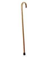 Lumex 5184A Standard Wooden Canes - 6/cs - Walnut Finish 1" x 42" , Extra Long