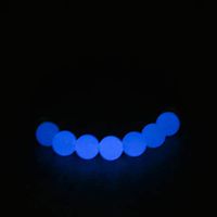 Mystiqs Kids Blue Glowing Stone & Lava Rock Beaded Bracelet Essential Oil Diffuser for Aromatherapy Ideal for Anti-Stress or Anti-Anxiety Made With Real Stones No Silicone No Plastic 3-6 Years Old