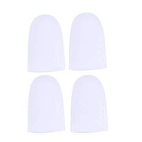 Artibetter 2 Pair Big toe caps gel toe protector with breathable hole protect toe