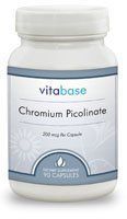 Chromium Picolinate for Blood Sugar 200 mcg 90 Capsules - 5 Pack