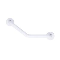CSI Bathware BAR-BB12-TW-125-PW Boomerang Shaped Grab Bar, White