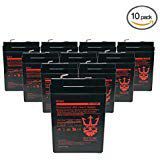 6V 4.5Ah PS-640 UB645 Replacement SLA Battery by Neptune - 10 Pack