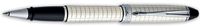 Aurora Ipsilon Quadra Silver Pattern Rollerball Pen - AU-B74Q