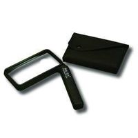 2X Folding Rectangular Magnifier 2 x 4 Inch Lens