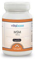 MSM (1000 mg) 120 Tablets per Bottle (5 Pack)