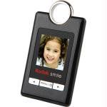 Silver Digital Camera on a Key Chain