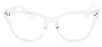 In Style Eyes Stylish Large Cateye Reading Glasses for Women Clear +1.75